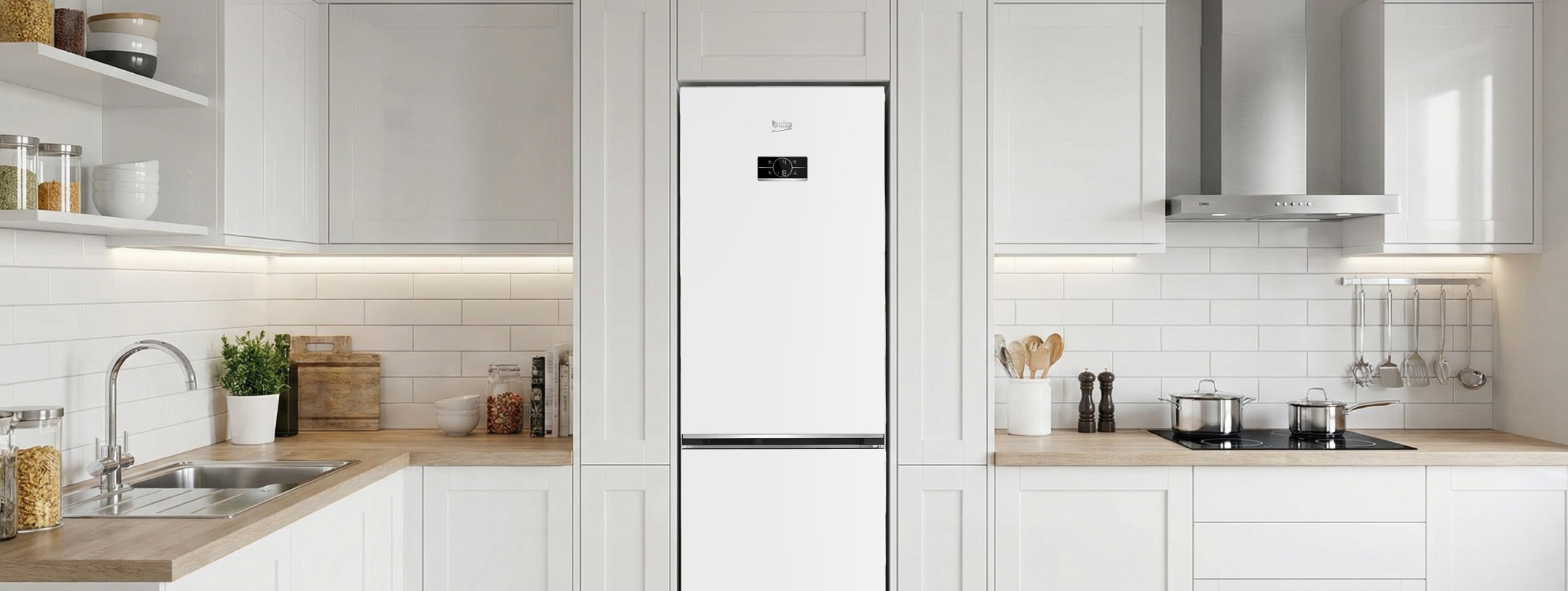 Обзор холодильника Beko B3R1CNK363HW